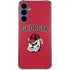 University of Georgia Bulldogs Logo Galaxy S24 Clear Case